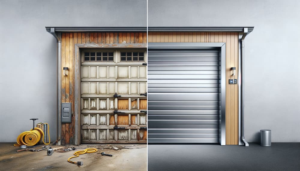 Garage door work in Concord