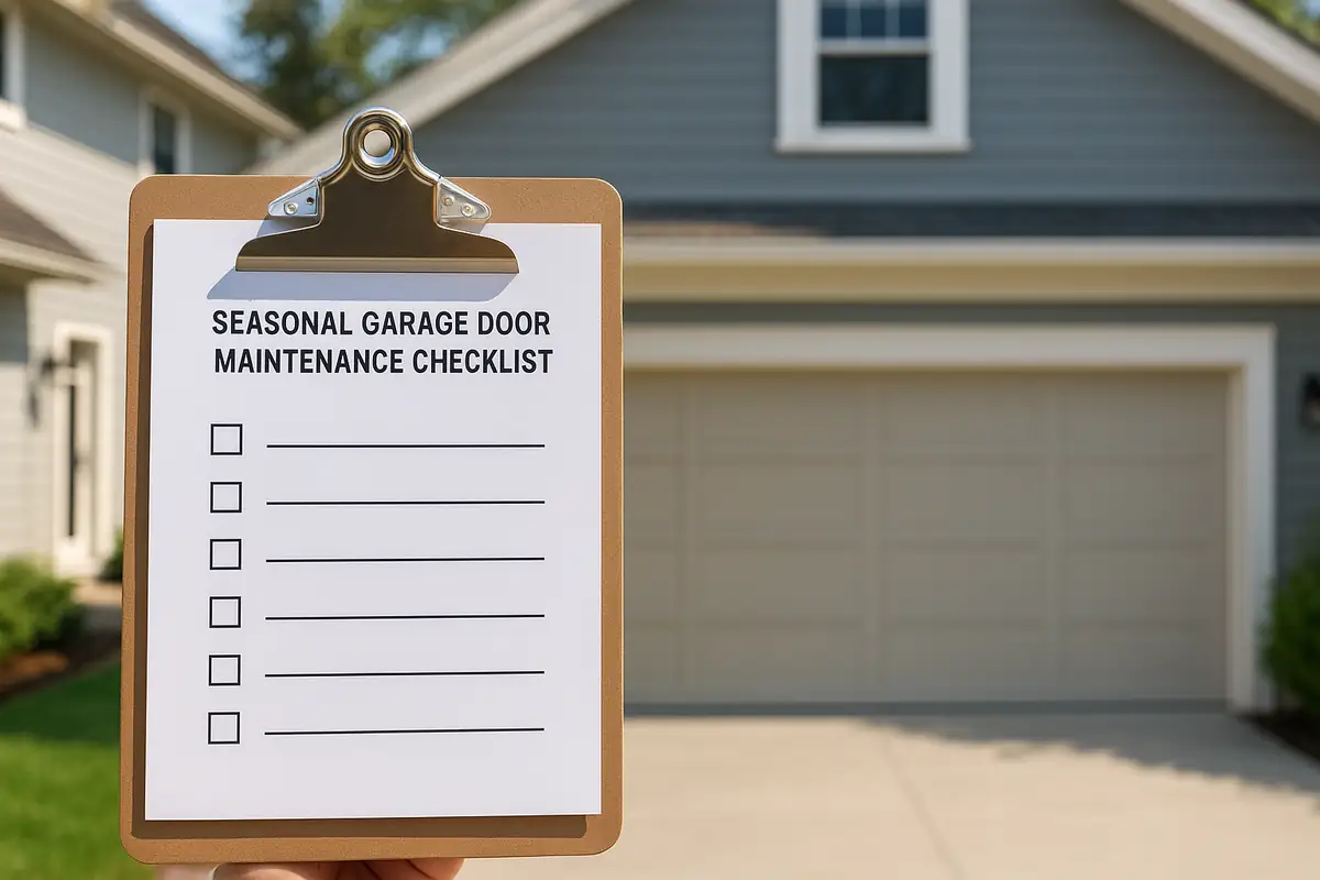 Essential Seasonal Garage Door Maintenance Checklist for Concord, MA Residents