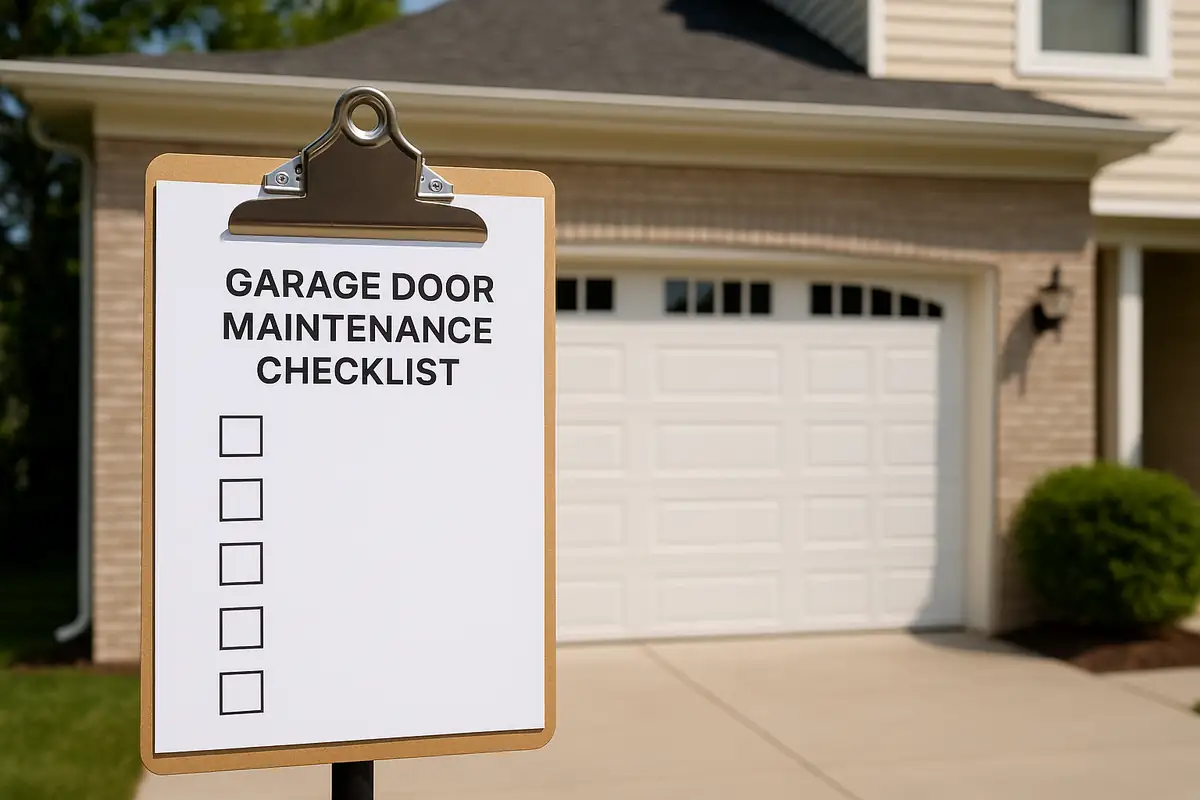 Seasonal Garage Door Maintenance Checklist for Concord, MA Residents