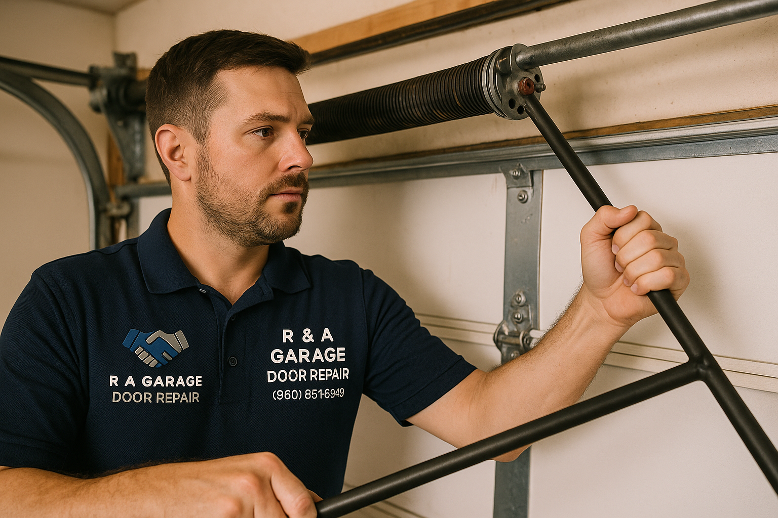 Garage Door Spring Repair in Concord